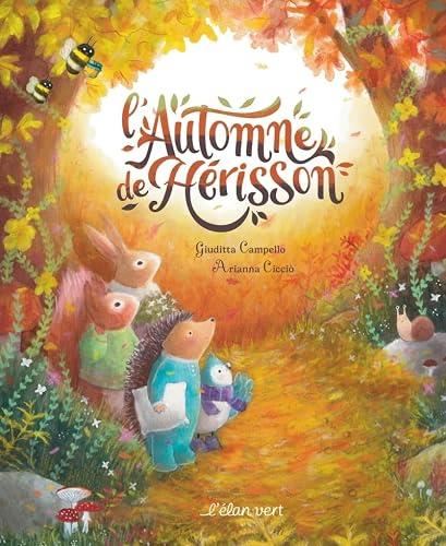 Automne et le hérisson'